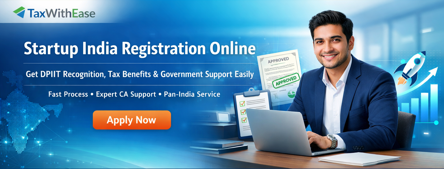 Startup India Registration Online | DPIIT Certificate